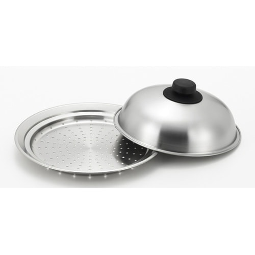 フライパン蒸プレート フタ付20−22c