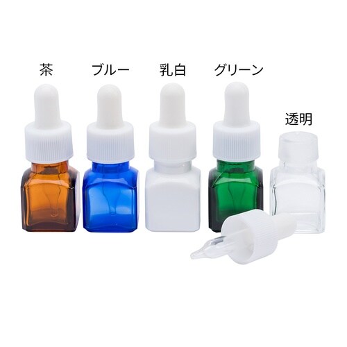 スポイト薬瓶 9mL 乳白 G−03