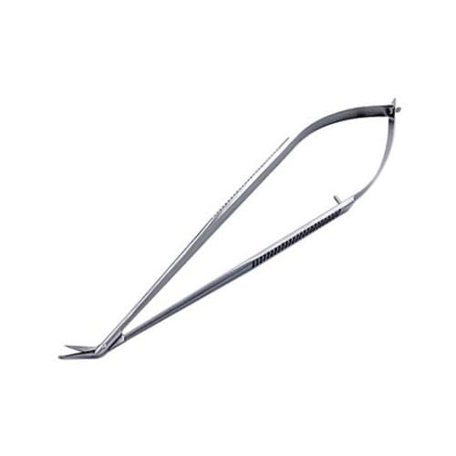 マイクロ剪刀 玉付 18cm 45度 B