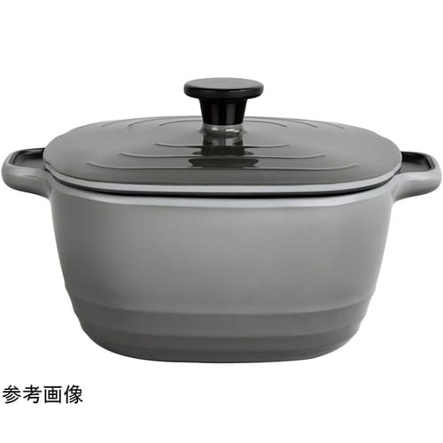 メラミン パールリバーポット24cm グ