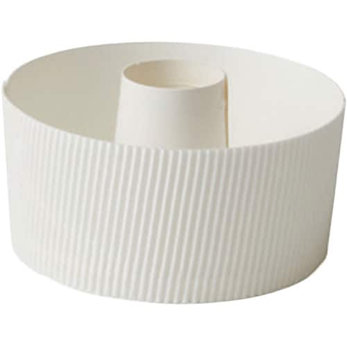 スモールシフォンカップ 白無地 1組(5