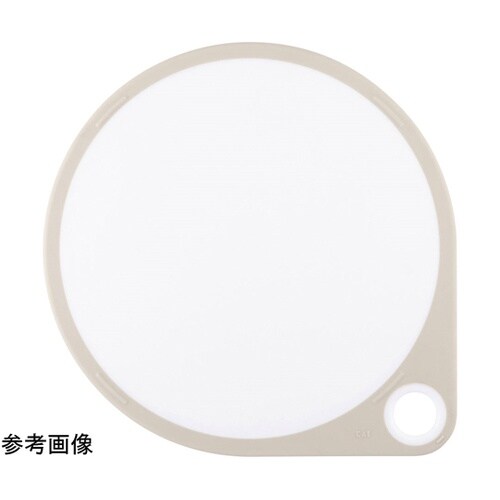 まるいまな板ホワイト 25cm