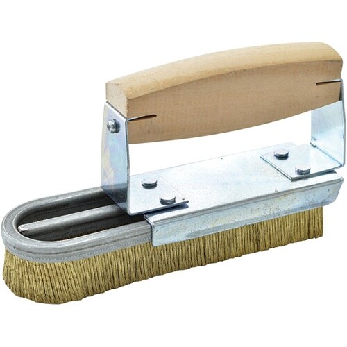 チャンネルブラシD型3号ラッピング(真鍮