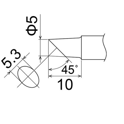 こて先 5C型 T22シリーズ