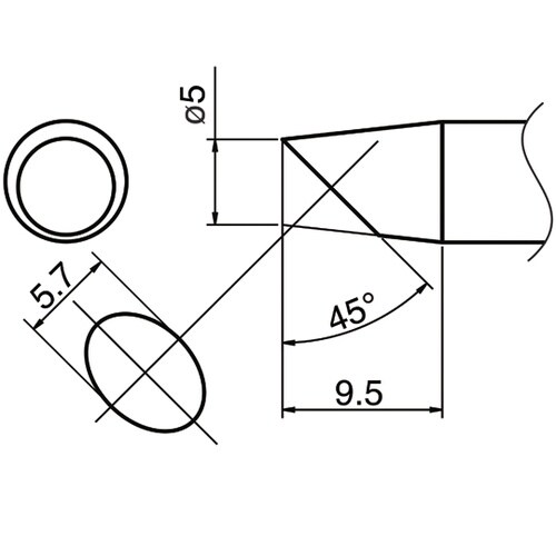 こて先 5SSBC型 スリムタイプ T3