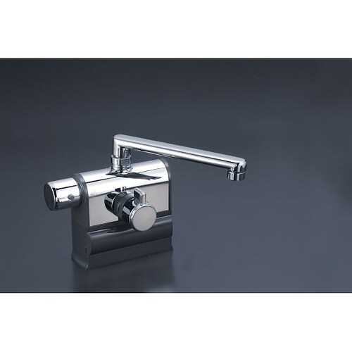 デッキサーモ混合栓 左 可変ピッチ KM