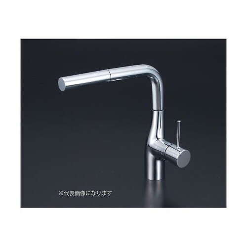 シングル混合栓 撥水 KM6161ZEC