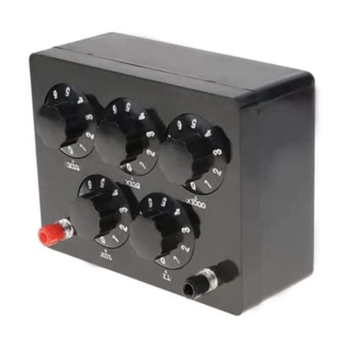 ダイヤル式可変抵抗器 0−9999.9Ω