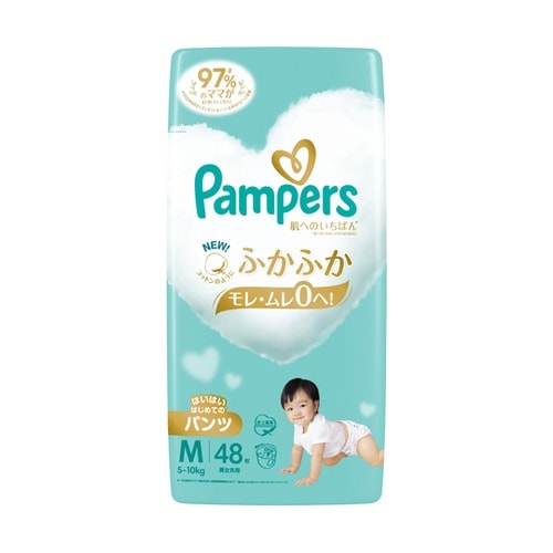 パンパース 肌へのいちばんパンツSJ M