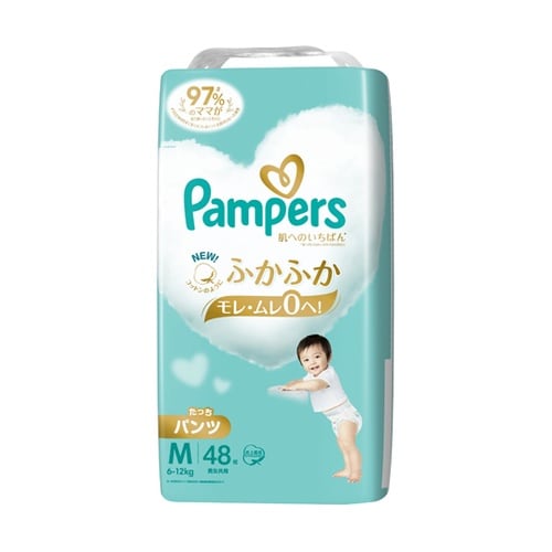パンパース 肌へのいちばんパンツSJ M