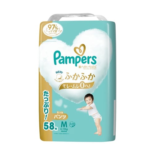パンパース 肌へのいちばんパンツUJ M