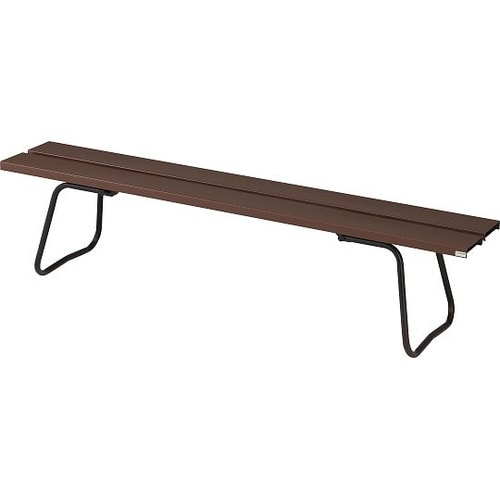 樹脂ベンチ背なしECO 1500 ブラウ