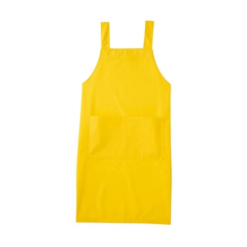 胸当て エプロン イエロー M A176