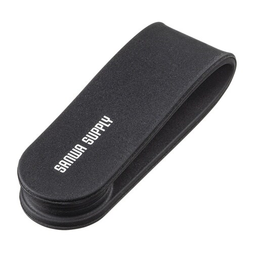 マグネット ケーブルクリップ(ブラック・