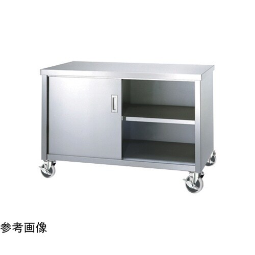 ステンレス作業台(片面扉)E−PU100