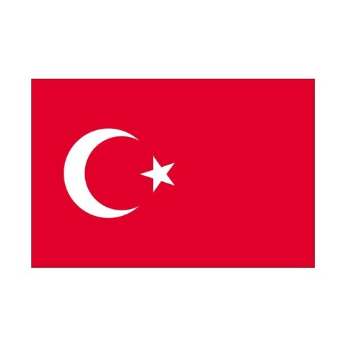 ビッグフラッグ小 国旗 トルコ 小(販促