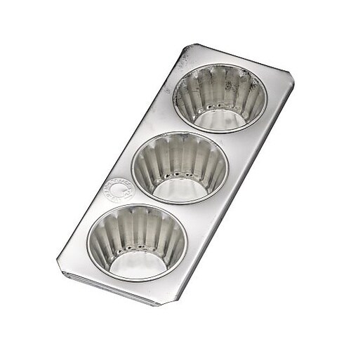 ブリキ マフィン型 #120カップ3ヶ付