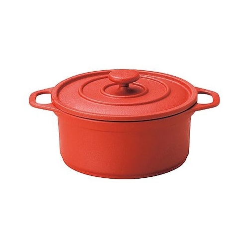 ミニココ ラウンド 12cm レッド