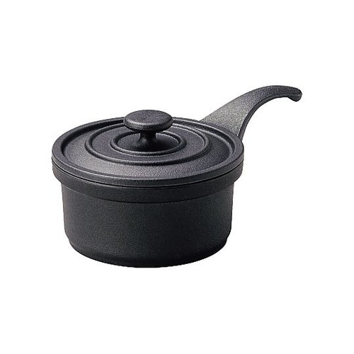 ミニココ ラウンド柄付 12cm ブラッ