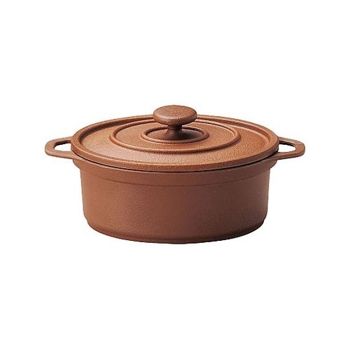 ミニココ オーバル 小 ブラウン