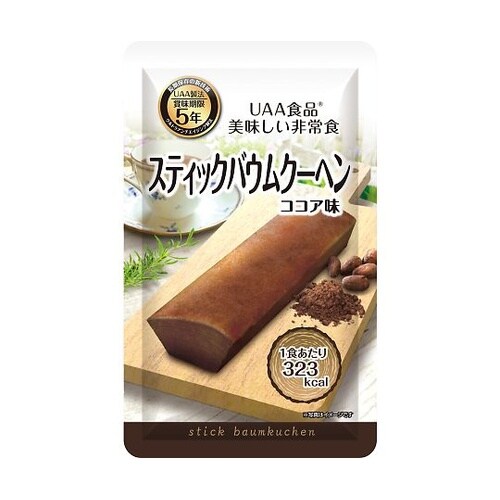 UAA食品美味しい非常食 スティックバウ