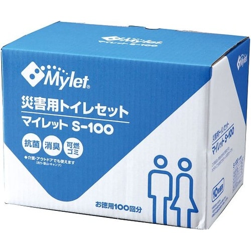 災害用トイレセット マイレット 100回