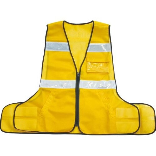 パトロールベストネオ 差し替え式 イエロ