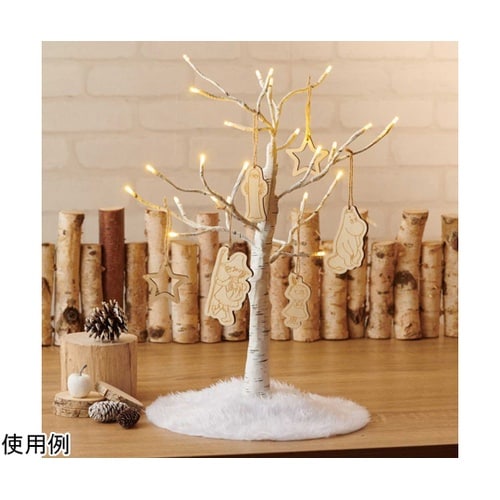 ブランチクリスマスツリー ムーミン谷のな