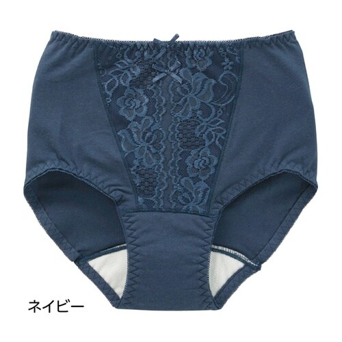 婦人安心快適ショーツネイビー LL 80