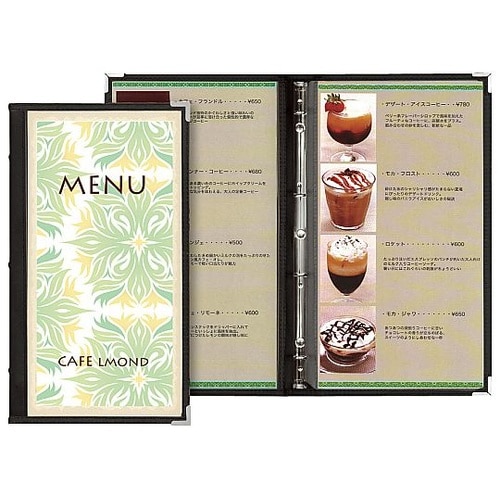 シンビ メニューブック スリムB−ABW