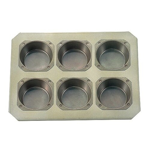 シリコン加工 プリン型 6連