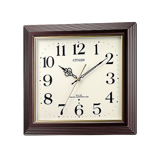 シチズン 電波掛時計 八坂 4MY803