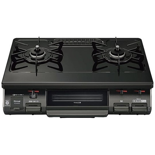 リンナイ 水無し片面焼きグリル付ガステー