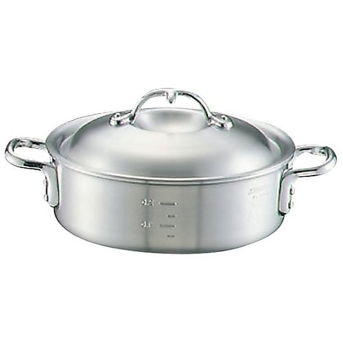 ニューキング アルミ 外輪鍋(目盛付)4