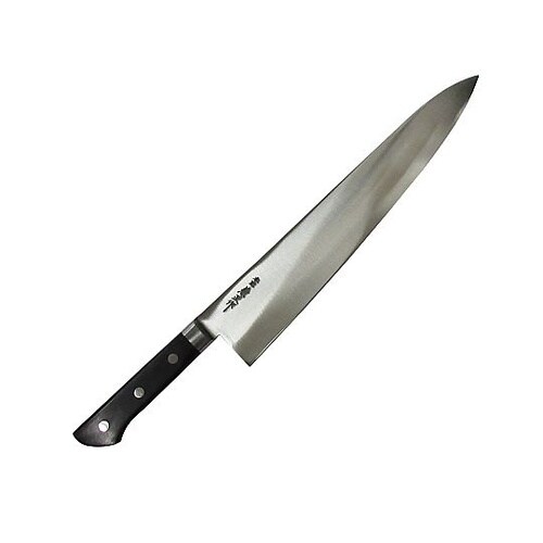 本匠兼正 日本鋼(本刃付)牛刀 33cm