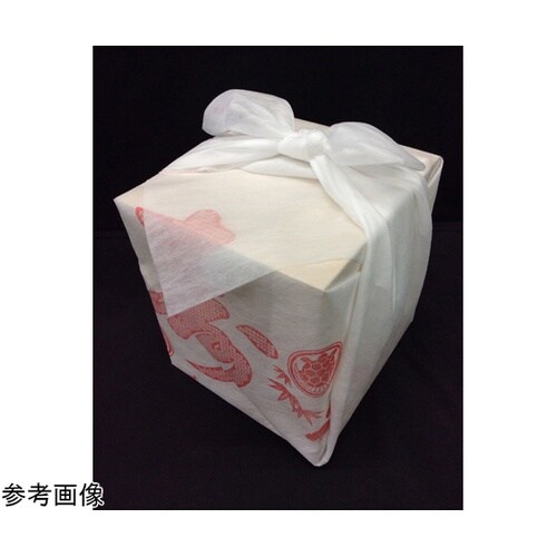 不織布風呂敷 優雅(厚地) 白・寿 90