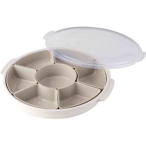 オードブル皿 39cm 仕切り皿 プラス