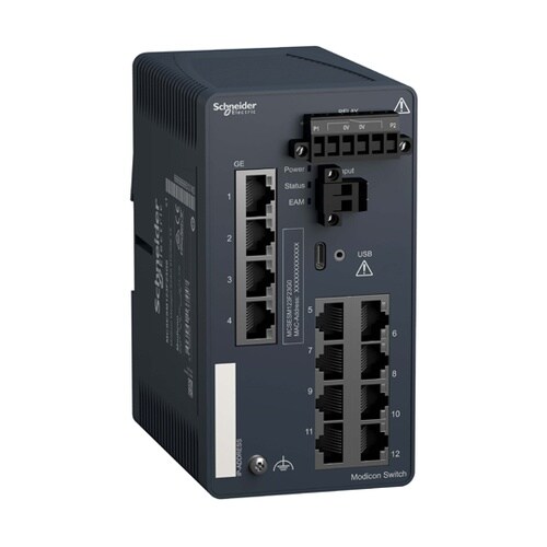 産業用イーサネットスイッチ Modico