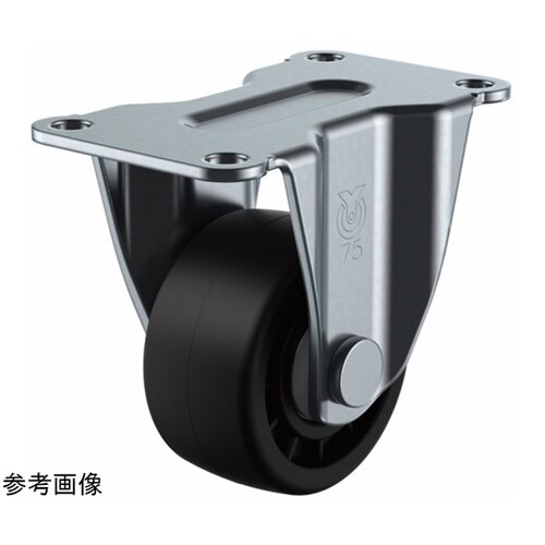 キャスター(低床重荷重) 固定車 プレー