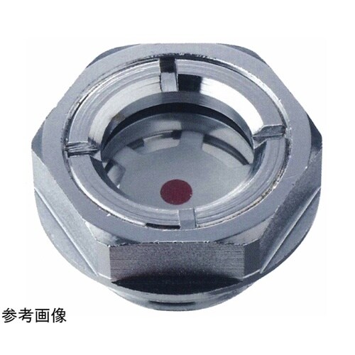 丸型オイルゲージ(金属製) ネジ付きオイ