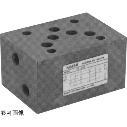 油圧モジュラーバルブ ゲージ取付ブロック