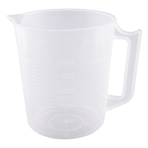 ポリプロピレン手付きビーカー1000mL