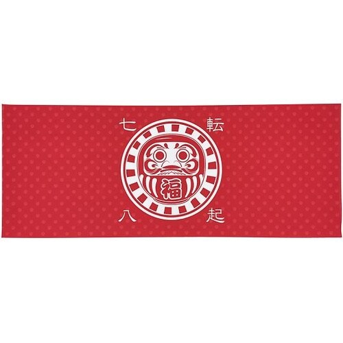 手拭 七転八起 だるま 52740