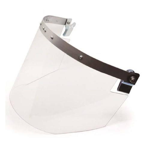 フェイスシールド ヘルメット型 ワイド