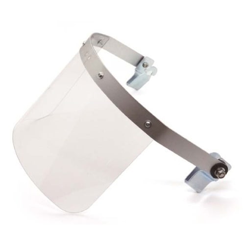 フェイスシールド ヘルメット型 ハーフ