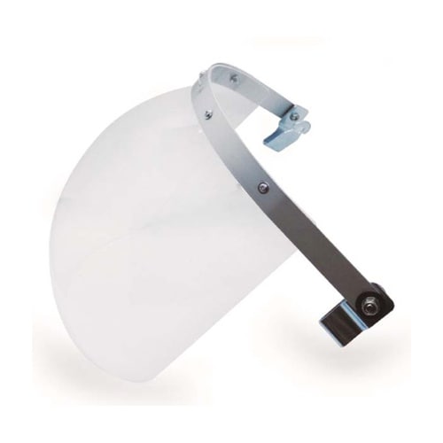 フェイスシールド ヘルメット型 球面 ク