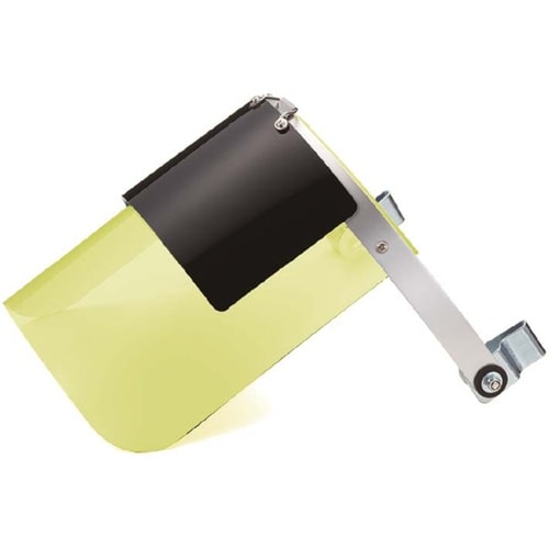 フェイスシールド ヘルメット型 イエロー