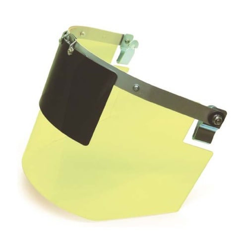 フェイスシールド ヘルメット型 ワイド