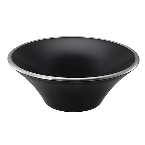 メタル丼フラワー厚口渕磨きタイプ 塗装仕