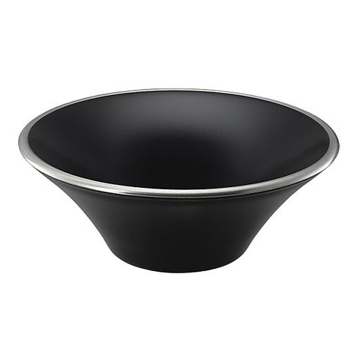 メタル丼フラワー厚口渕磨きタイプ 塗装仕